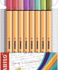 Evidenziatore - STABILO BOSS ORIGINAL - ARTY - Cool Colors - Astuccio da 10  - Colori assortiti